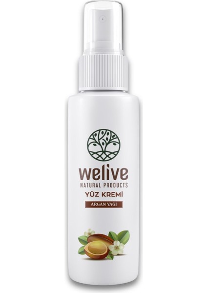 Welıve Yüz Kremi Argan Yağlı 100 ml