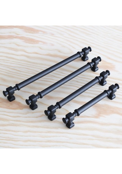 Talas Siyah Düz Metal Kulp 128 mm 12.8 cm Mutfak Çekmece Mobilya Dolap Dolabı Kapak Kulpları Kulb indirimleri