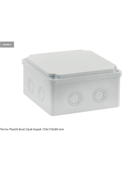 150X150X80 Termo Plastik Buat