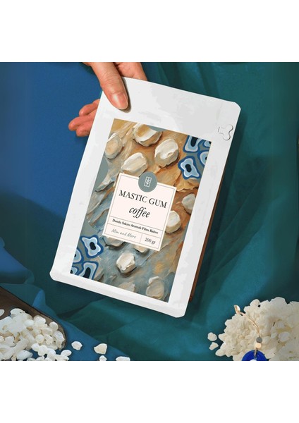 Mastic Gum Coffee - Damla Sakızı Aromalı Kahve Çekirdek Kahve, 200 Gr fiyatları