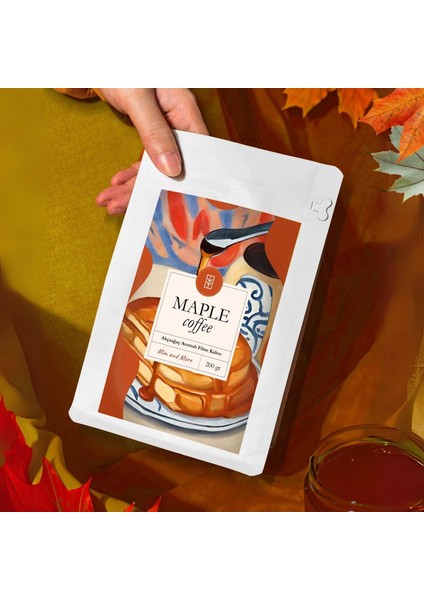 Maple Coffee - Akçaağaç Aromalı Kahve Çekirdek Kahve, 200 Gr fiyatları