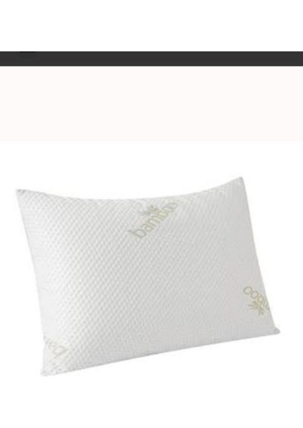 Bambu Kumaş Boncuk Elyaf Dolgulu Bebek Yastık, Bebek Yastığı 35X45 1 Adet