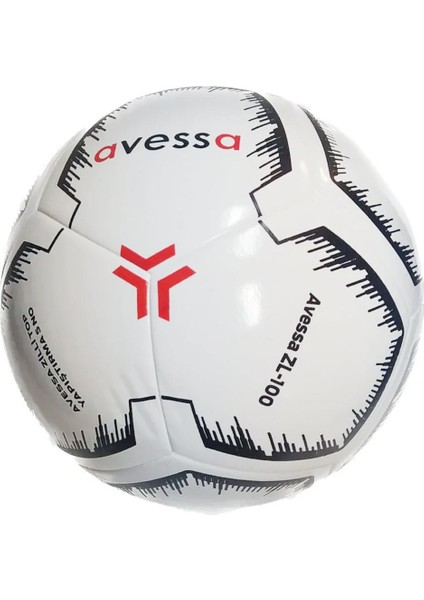 ZL-100 Zilli Futbol Topu Std