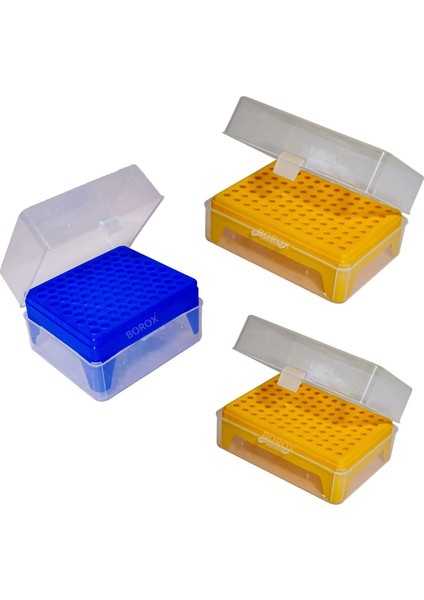 Boş Pipet Ucu Kutusu 2-10UL Için - Mikropipet Tip Box 96LI Rack - Otoklavlanabilir