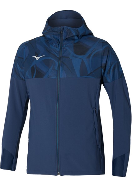 Paris Athlete Hooded Jacket Erkek Yağmurluk Lacivert