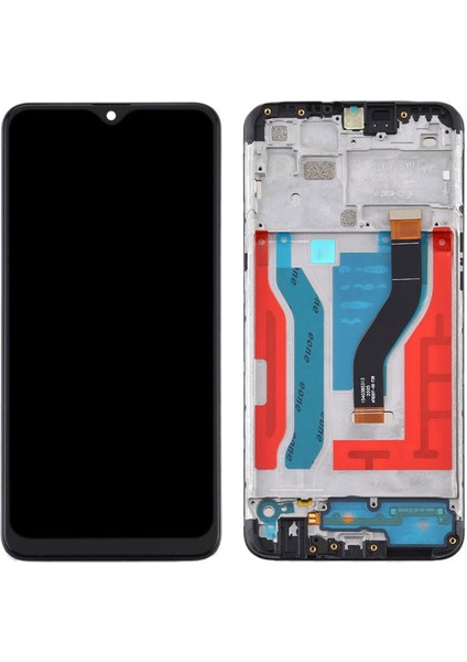 Samsung Uyumlu Galaxy SM-A107 A10S Ekran LCD Dokunmatik Full Çıtalı