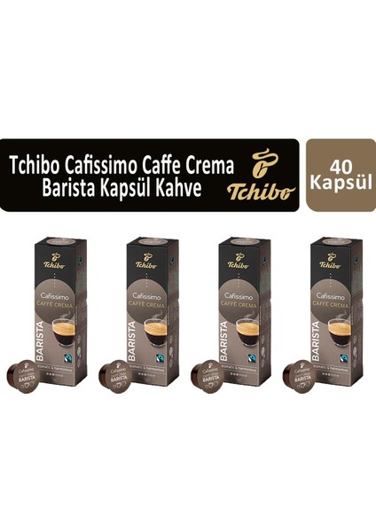 Cafissimo Barista Caffe Crema Kapsül Kahve x 4 Adet