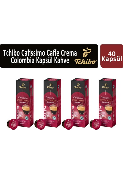 Cafissimo Caffe Crema Colombia Kapsül Kahve x 4 Adet