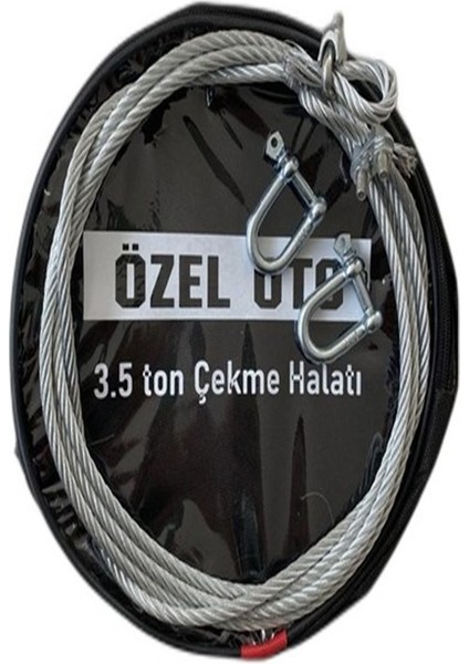 Çeki Halatı Çelik Izoleli Oto Çekme Halatı 3,5 Ton