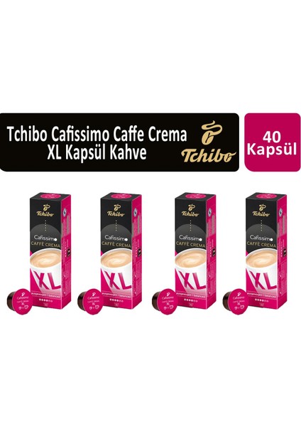 Cafissimo Caffe Crema xl Wake Up Kapsül Kahve x 4 Adet