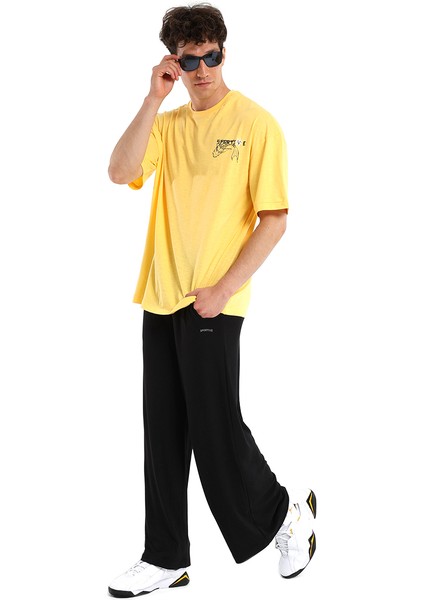 Noda Erkek Sarı Günlük Stil T-Shirt 24YETL18B10-SRI modelleri