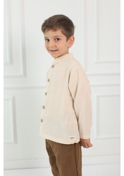 Müslin Çocuk Gömlek modelleri