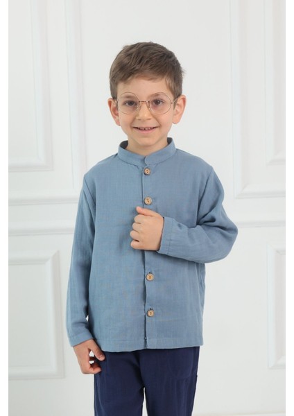 Müslin Çocuk Gömlek