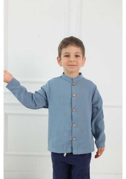 Müslin Çocuk Gömlek indirimleri