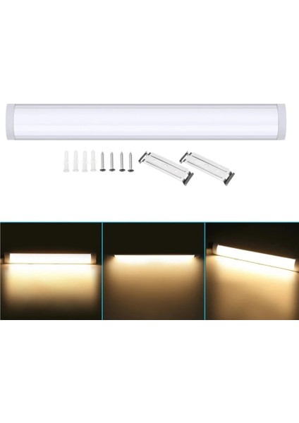 Günışığı 3000K, 36 Watt, 120 Cm, Ultra Kaliteli, LED Bant Armatür, Birinci Sınıf LED Armatür