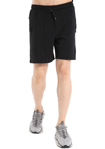 Tasca Erkek Siyah Günlük Stil Şort 24YETL15D07-SYH indirimleri