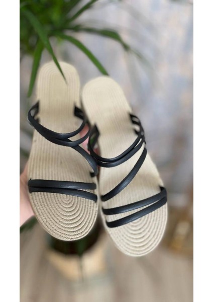 Renkli Biyeli Hafif Rahat Ortopedik Kadın Terlik