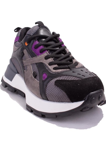 DZS07-20135BB Siyah Ortopedik Günlük Kadın Spor Ayakkabı