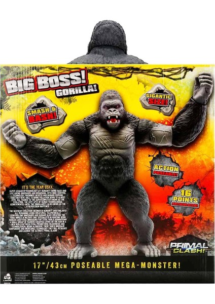 43 cm Dev Mega Canavar: Primal Clash Büyük Patron Goril
