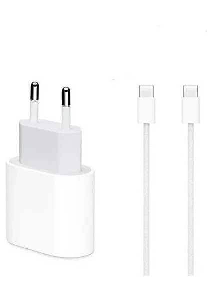 iPhone 15-15 Plus-15 Pro-15 Pro Max Serilerle Uyumlu 35W Hızlı Şarj Aleti Adaptör Kablo 15 Serisi