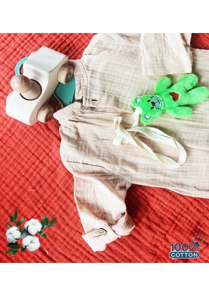 % 100 Organik Pamuklu Müslin Bebek Tulumu - Eoko-Tex Sertifikalı modelleri
