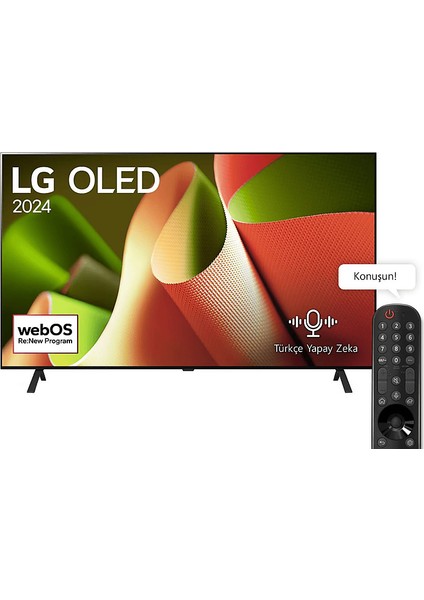 OLED65B46 65" 165 Ekran Uydu Alıcılı 4K Ultra HD Smart LED TV