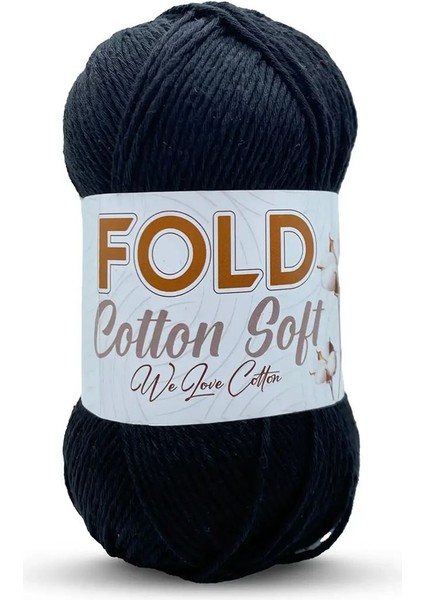 Yarn Cotton Soft - Siyah