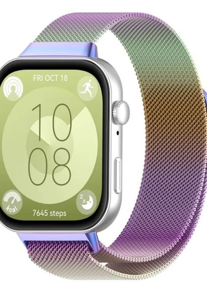 Huawei Watch Fit 4 Pro /Fit 4/Fit 3 Uyumlu Metal Hasır Kordon fiyatları