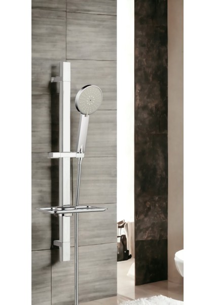 E.c.a Niobe Banyo Bataryası + T-May Lidya Kare Borulu Hareketli Sürgülü Duş Seti Üst Takımı fırsatları