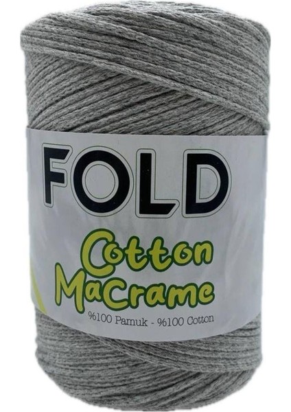 Cotton Makrome - Gri