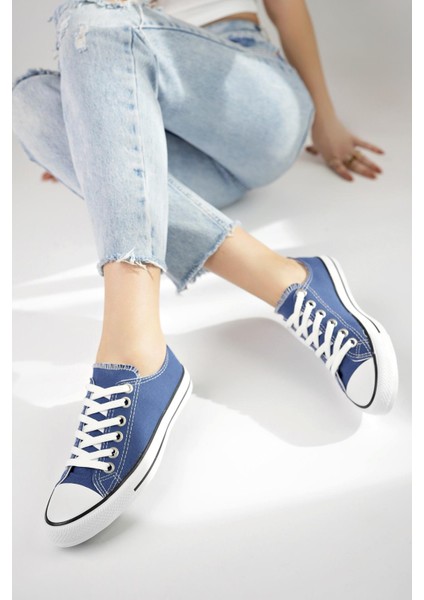 Kısa Unisex Keten Ayakkabı Spor Ayakkabı Günlük Sneakers