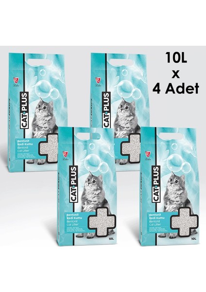 Kokusuz Kedi Kumu 10 Lt x 4 Adet