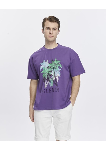 Ağaç Baskılı Oversize Tişört fiyatları