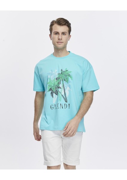 Ağaç Baskılı Oversize Tişört fiyatları