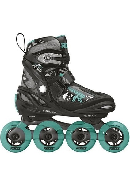 Moody Girl Tif Black Aqua Ayarlanabilir Çocuk Pateni 30-35