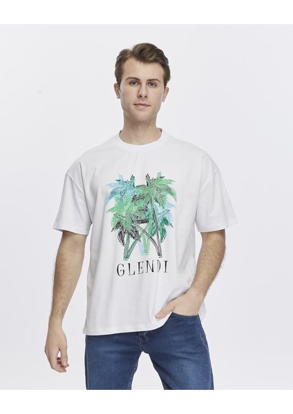 Ağaç Baskılı Oversize Tişört fiyatları