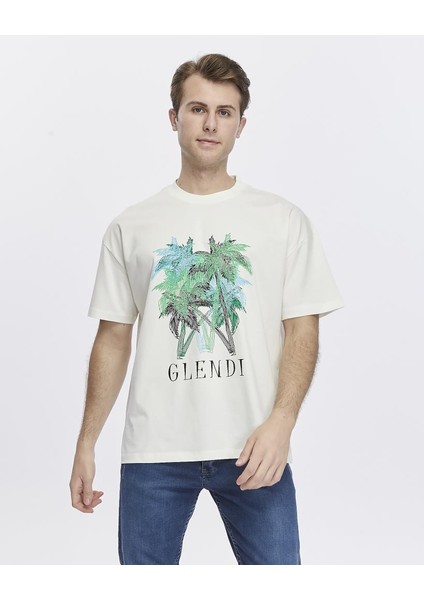 Ağaç Baskılı Oversize Tişört fiyatları