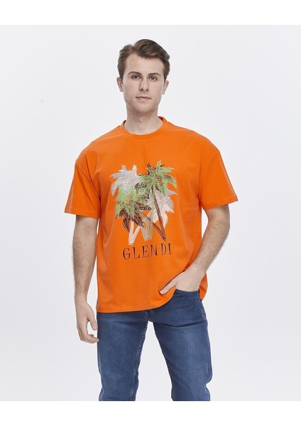 Ağaç Baskılı Oversize Tişört fiyatları