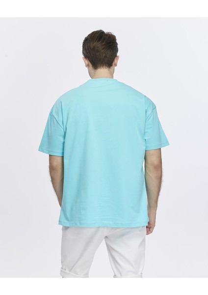 Ağaç Baskılı Oversize Tişört fırsatları