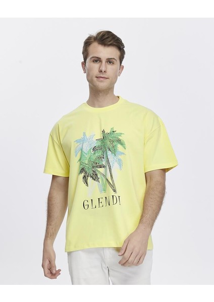 Ağaç Baskılı Oversize Tişört fırsatları