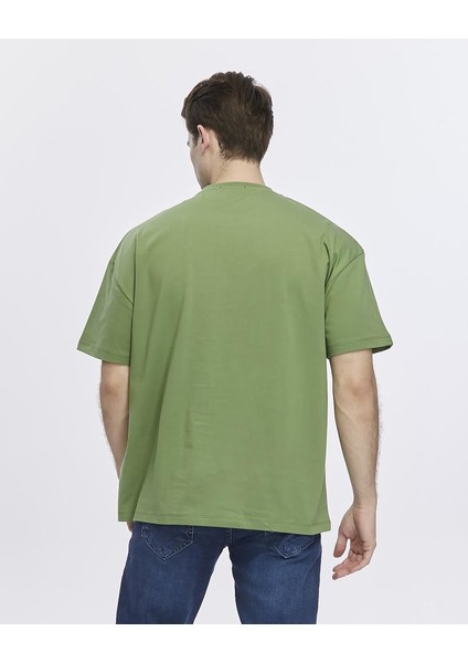 Ağaç Baskılı Oversize Tişört fırsatları