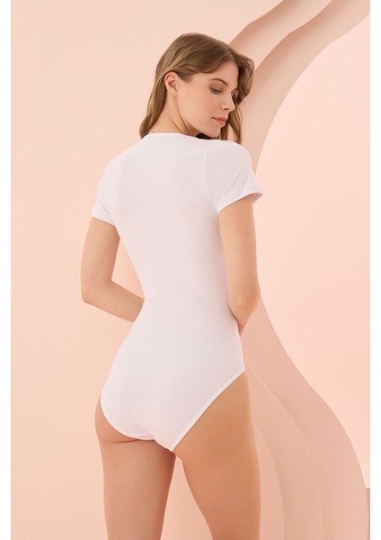 2945 Yarım Kol Çıtçıtlı Bady