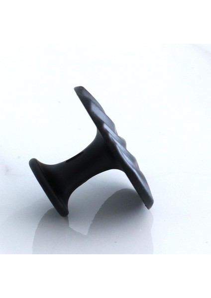 Mat Siyah Kulp Düğme Mobilya Mutfak Dolabı Çekmece Dolap Kulpları Kapak Kulpu Kulb Metal indirimleri