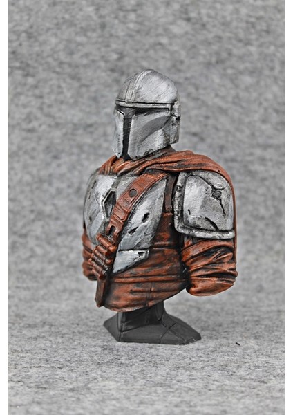 Pwul Works Mandalorian Star Wars 15 cm Boyut Büst / Figür