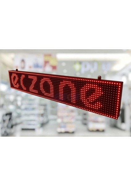 Sanec Dijital Eczane Vitrin Tabelası (Kasa Ölçüsü: 80X128 Cm)