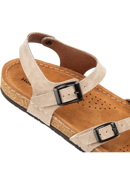 Hush Puppies Bebo Anatomik Taban Deri Kadın Sandalet modelleri