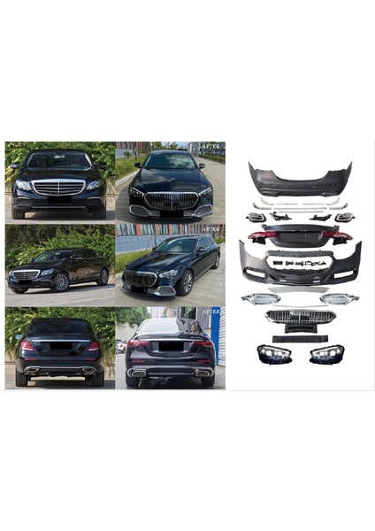 W213 2016-2019 E Serisi Içın 2020+ Maybach Görünüm Body Kıt fiyatları