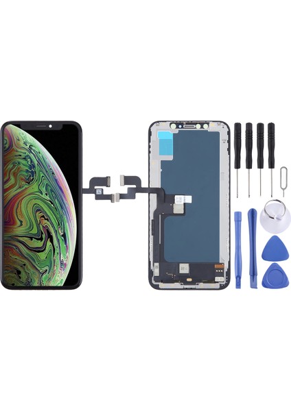 Çelik Pro iPhone Xs Uyumlu Ekran LCD Dokunmatik Full Incell