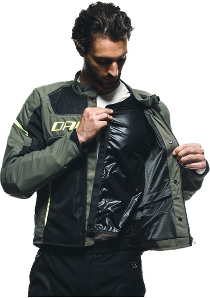 Air Frame 3 Army Green Black Fluo Tekstil Mont