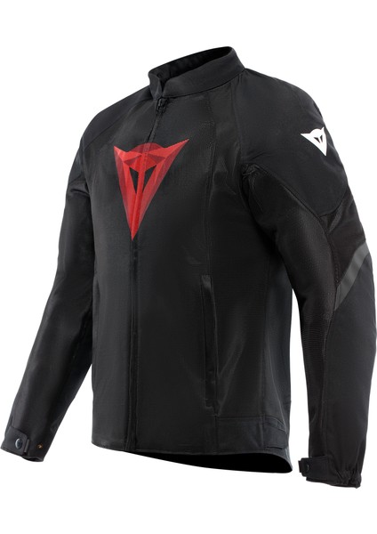 Herosphere Air Yaz Motosiklet Montu Su Geçirmez Yansıtıcı Özellikli Kumaş Siyah Kırmızı